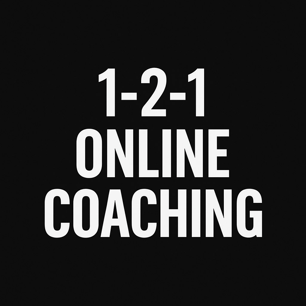 1-2-1 Online Coaching